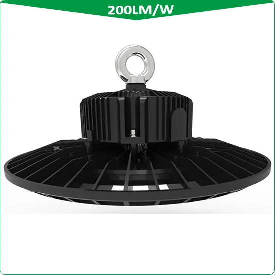 Interruptor de alimentación CCT Change UFO LED High Bay Light 210lm/W 200W Alto-MIG-Bajo