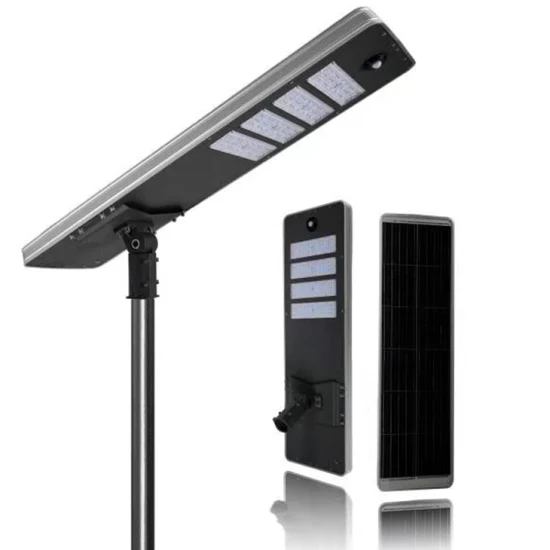 5 años de garantía Aluminio Exterior Impermeable IP67 LED 30W 40W 50W 60W 70W 80W 90W 100W 120W Farola solar integrada todo en uno